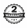 Standard 2 Year Warranty